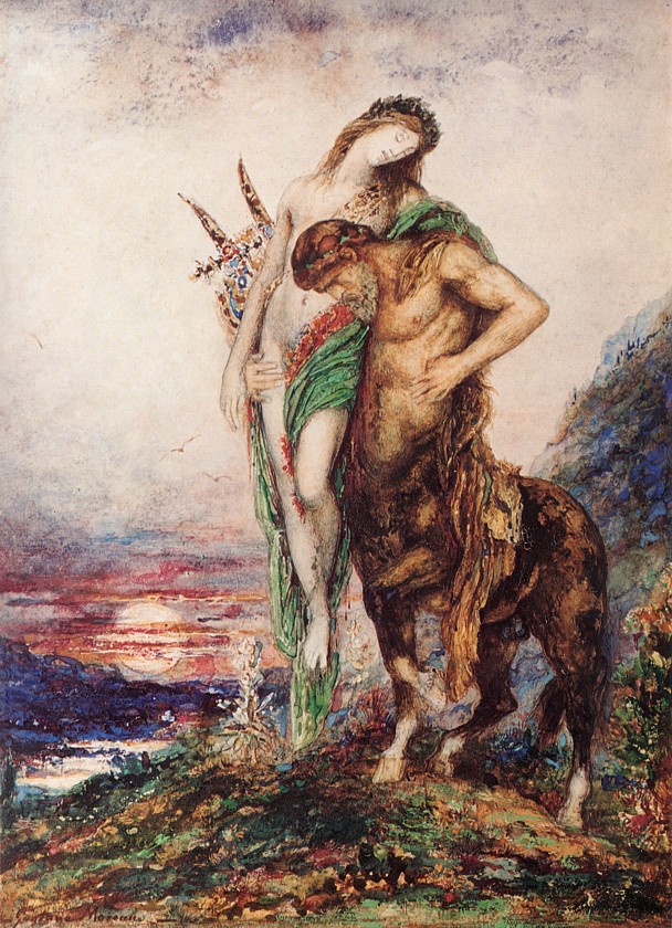 Dead Poet Borne by a Centaur