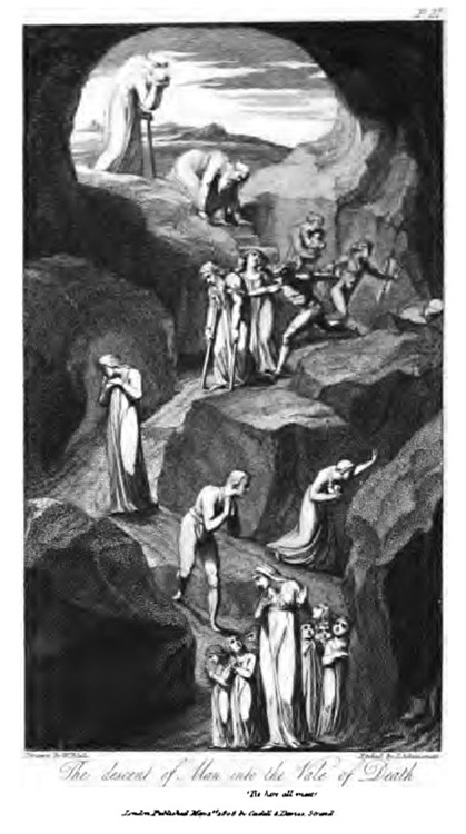 The Descent of Man into the Vale of Death