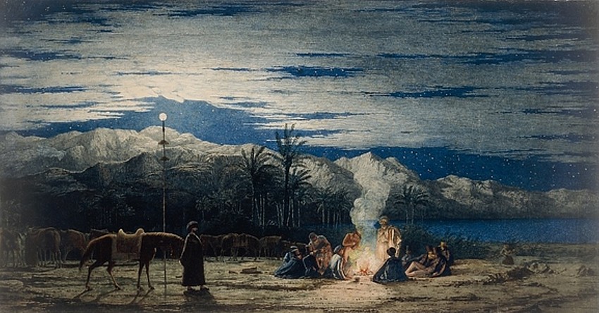 The Artist's Halt in the Desert