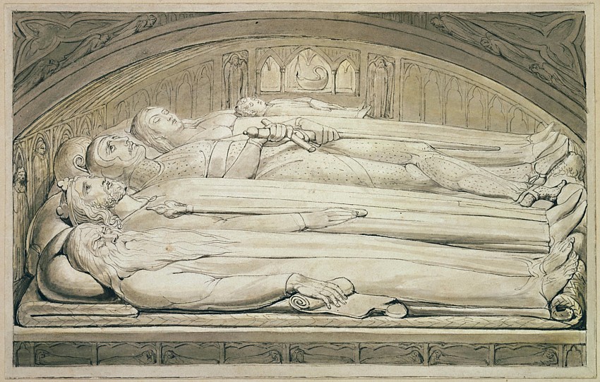The Counseller, King, Warrior, Mother & Child, in the Tomb