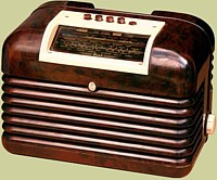 Phillips DAC10 valve radio from about 1950